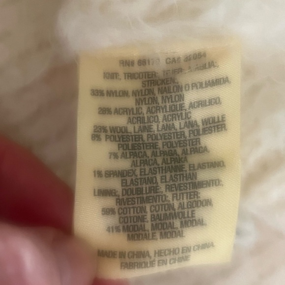 ANTHRPOLOGIE Sleeping on Snow Shelby Eyelash Sweater Dress‎ - Picture 5 of 7